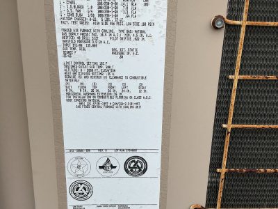 AC System Installation